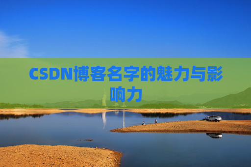 CSDN博客名字的魅力与影响力